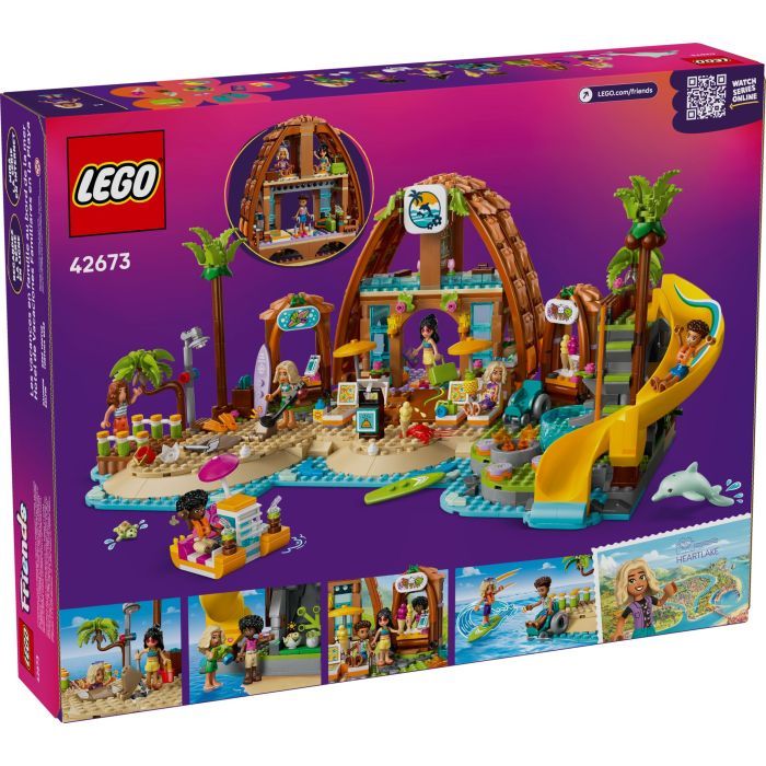 Конструктор LEGO Friends Пляжний курорт для сімейного відпочинку (42673) зображення 12