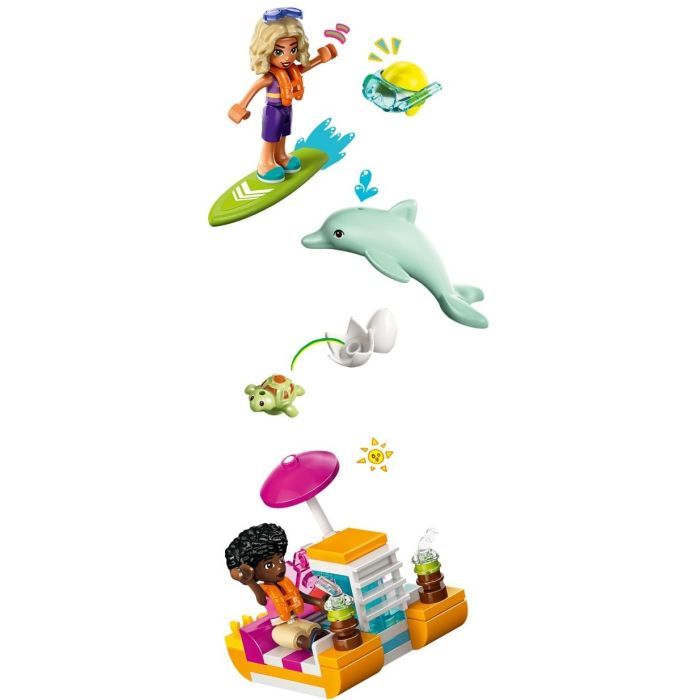 Конструктор LEGO Friends Пляжний курорт для сімейного відпочинку (42673) зображення 6