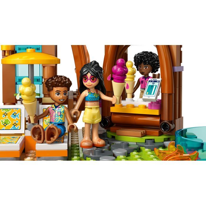 Конструктор LEGO Friends Пляжний курорт для сімейного відпочинку (42673) зображення 9