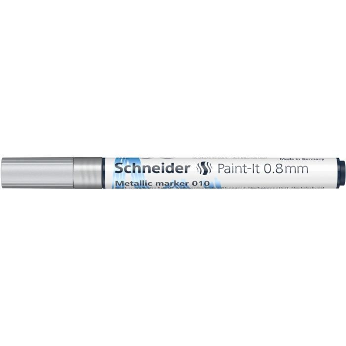 Маркер Schneider Paint-It 0,8 металлик, серебряный (ML01001007)