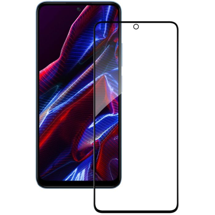 Скло захисне ACCLAB Full Glue Xiaomi Poco X5 Black (1283126567360) зображення 2