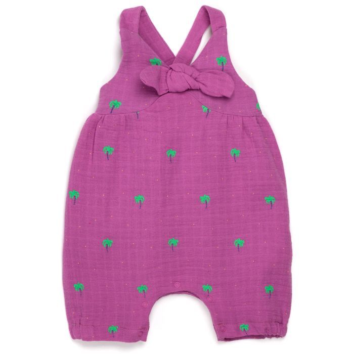 Боди детское Tongs песочник с бантиком (4681-68G-lilac)