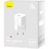 Зарядний пристрій Baseus GaN5 Fast Charger USB-C 20W white (CCGN050102) зображення 6