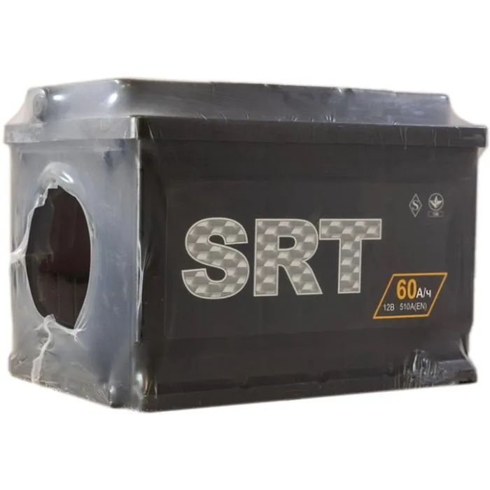 Аккумулятор автомобильный SRT 6СТ-60АЗ (1) (+/-) (L2) 510А 12V изображение 2