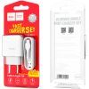 Зарядний пристрій HOCO C72A Glorious USB + cable Micro 10.5W White (6931474713001) зображення 6