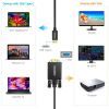 Кабель мультимедійний USB-C to VGA 1.8m FHD60Hz black Choetech (XCV-1801-BK) зображення 3