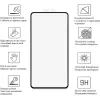 Скло захисне Drobak Samsung Galaxy A56 Black (383874) зображення 4