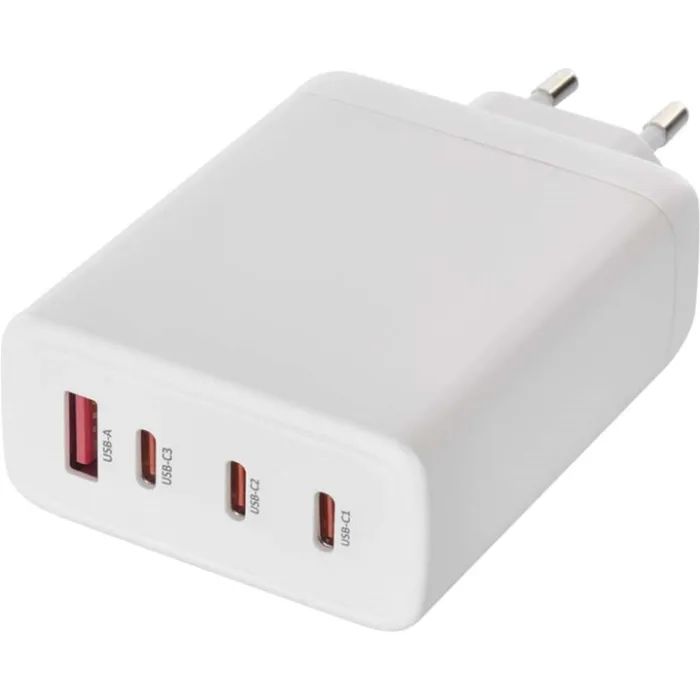 Зарядное устройство EMOS V06G120 1xUSB-A + 3xUSB-C PD120W GaN (V06G120) изображение 2