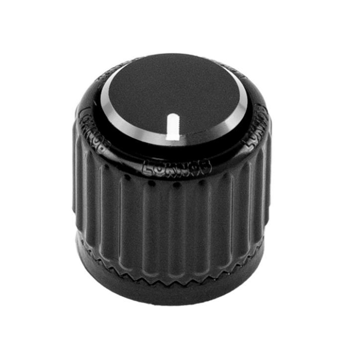 Ручка для потенціометра D'Addario Loknob Large Black Plastic Knob (PW-LNL-01B) зображення 2