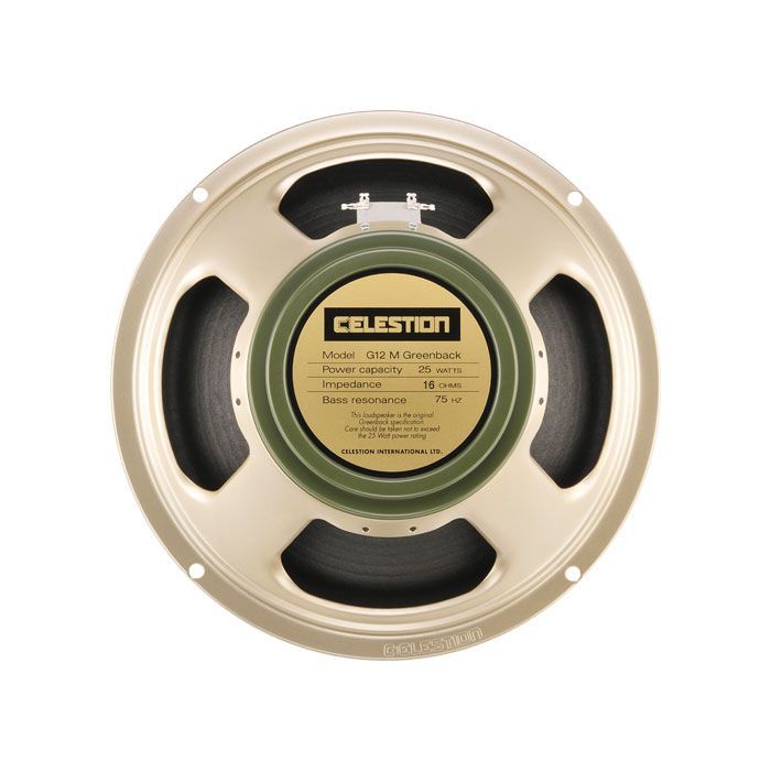 Гитарный динамик Celestion G12M Greenback (16Ω) (T1221BWD)