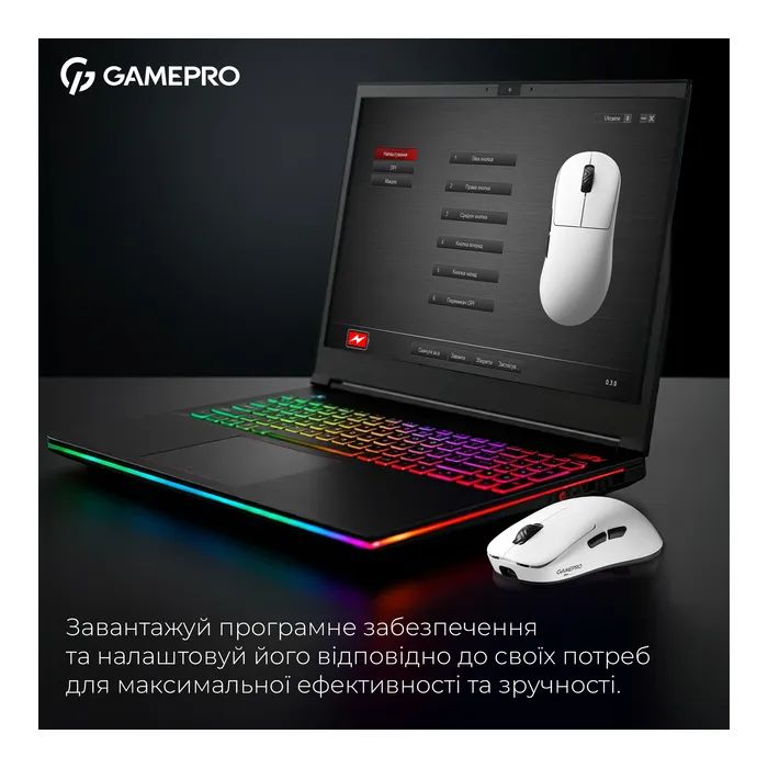 Мышка GamePro Asgard Loki Wireless/USB Black (GM022B) изображение 11