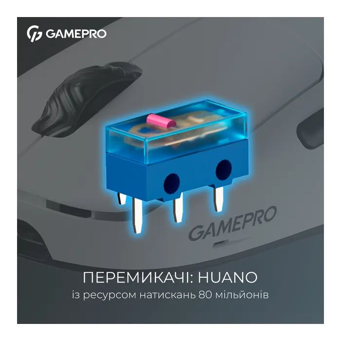 Мышка GamePro Asgard Loki Wireless/USB Black (GM022B) изображение 7