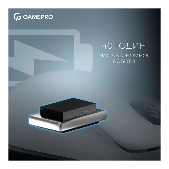 Мышка GamePro Asgard Loki Wireless/USB Black (GM022B) изображение 9