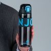 Пляшка для води Kite 680 мл чорно-блакитна (K25-1233-2) зображення 5