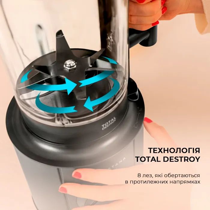 Блендер Cecotec Grand Katana 2700MAX Total Destroy Screen B (CCTC-03986) изображение 3