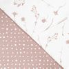 Постельное белье Home Line Васильки/горох розово-лиловый на белом, бязь, полуторный (178709) изображение 2