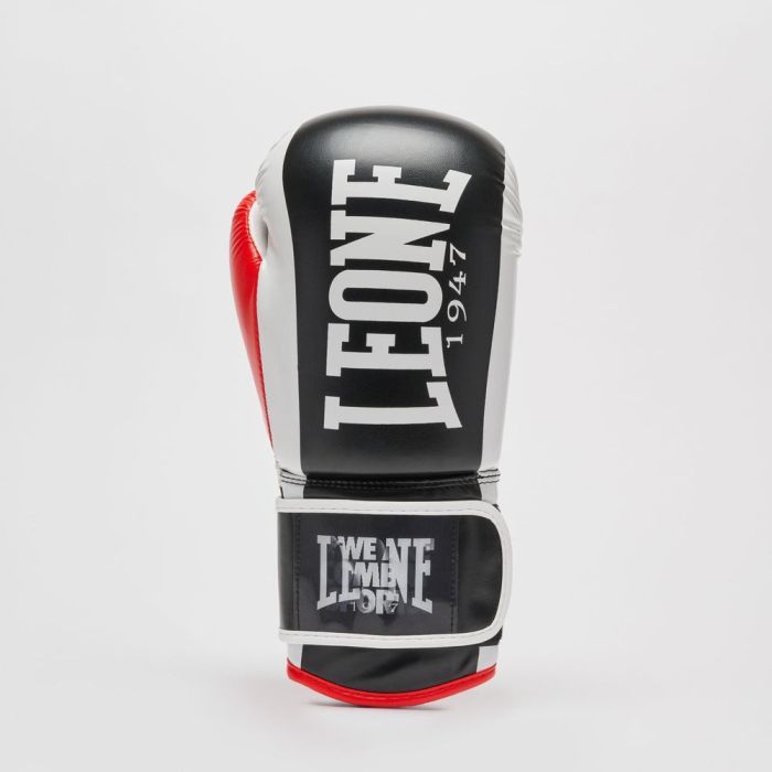 Боксерські рукавички Leone GN333 Logo WACS Black 10 унцій (GN333_Black_10oz) зображення 4
