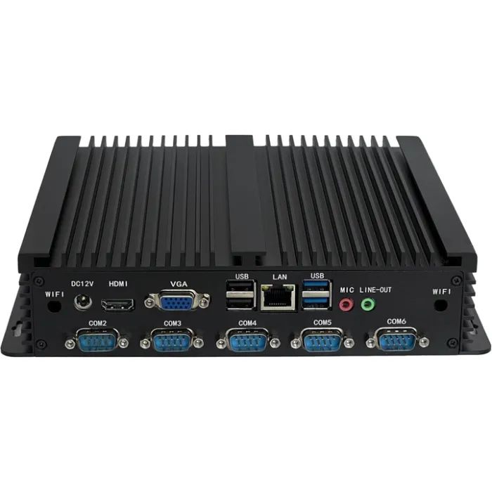 Промисловий ПК ІКС PB0510A безкулерний Core i5-1035G4,8GB/128GB,6xRS232,6xUSB,ethernet,VGA,HDMI (PB-0510A-i5) зображення 7