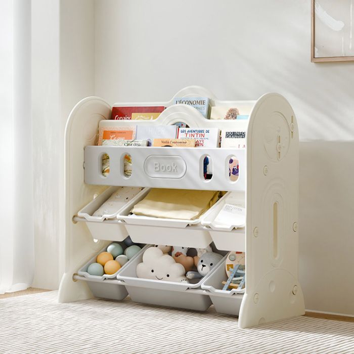 Детский стеллаж Mealux Slotto Grey (KD-E121 Grey) изображение 2