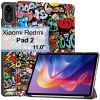 Чехол для планшета BeCover Smart Xiaomi Redmi Pad 2 11.0" Graffiti (713648)