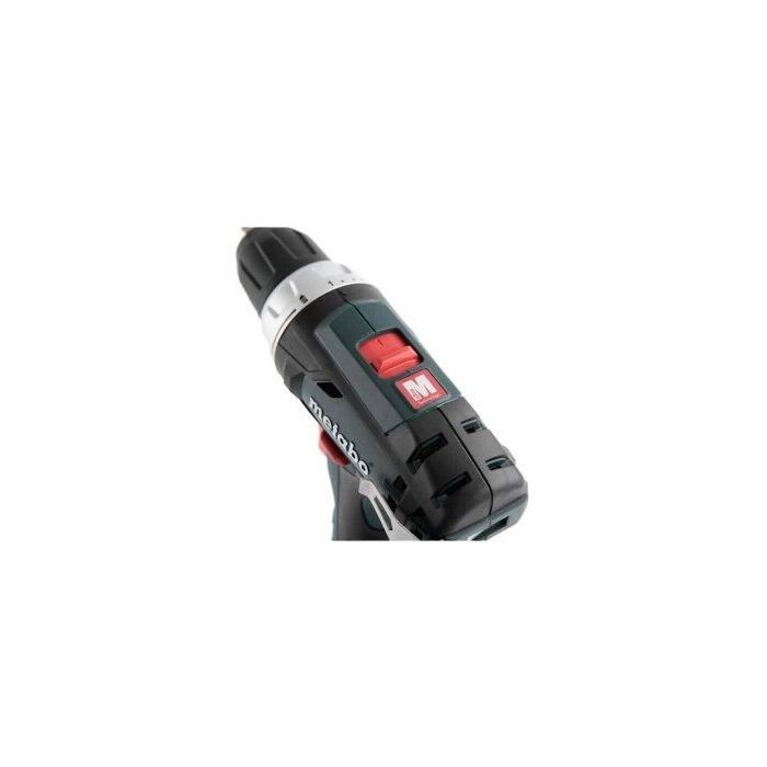 Шуруповерт Metabo PowerMaxx BS BASIC 12V, 2х2Ah, 17·34Нм, 0-360/0-1400об/мин (600984500) изображение 3