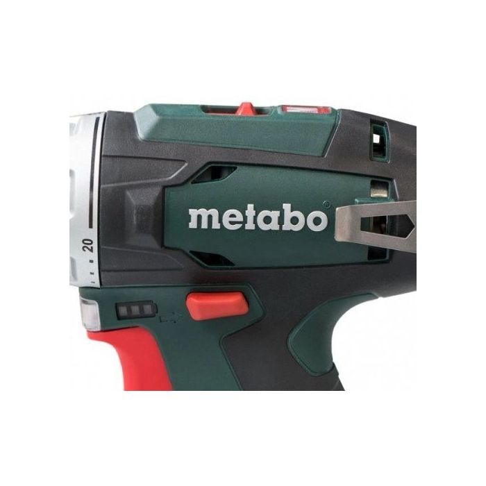 Шуруповерт Metabo PowerMaxx BS BASIC 12V, 2х2Ah, 17·34Нм, 0-360/0-1400об/мин (600984500) изображение 4
