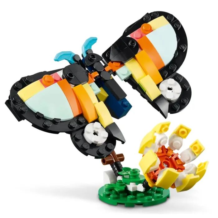 Конструктор LEGO Creator Дикие животные: тропический тукан (31173-) изображение 6