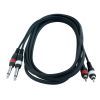 Інсертний кабель RockCable Patch Cable - 2 x RCA to 2 x TS Jack (1.5m) (RCL 20932 D4) зображення 2