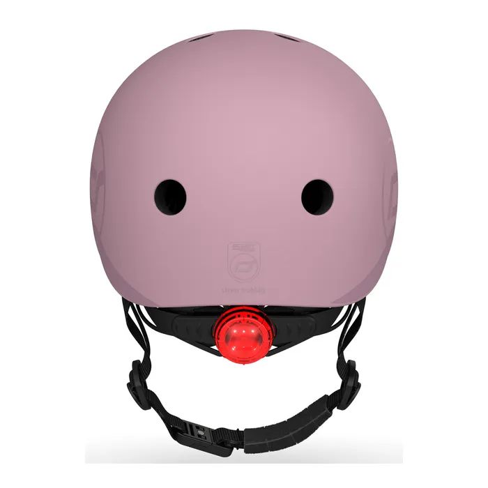 Шлем Scoot&Ride пастельно-бузковий з ліхтариком 51-53см (SR-190605-WILDBERRY) изображение 3