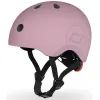 Шлем Scoot&Ride пастельно-бузковий з ліхтариком 51-53см (SR-190605-WILDBERRY) изображение 7