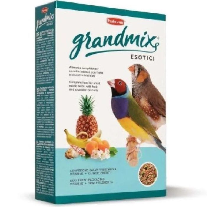 Корм для птиц Padovan GrMix Esotici для экзотических птиц, амадинов 400 г (8001254002774)