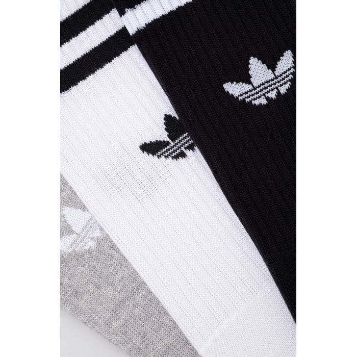 Шкарпетки Adidas High Crew Sock IU2653 білий, сірий, чорний M (40-42) (4066757431791) зображення 2
