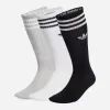 Шкарпетки Adidas High Crew Sock IU2653 білий, сірий, чорний M (40-42) (4066757431791) зображення 4