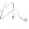 Дата кабель USB 2.0 AM to USB-C 2.0m 2.4A white BOROFONE (6957531090021)