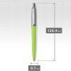 Ручка шариковая Parker JOTTER 17 Originals Apple Green CT BP (15 932_2291) изображение 2
