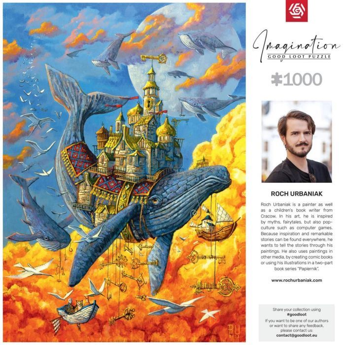 Пазл GoodLoot Imagination: Roch Urbaniak Keymaster 1000 эл. (5908305247302) изображение 6
