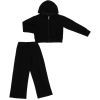 Спортивний костюм дитячий Breeze на блискавці з капюшоном (21207-140G-black)