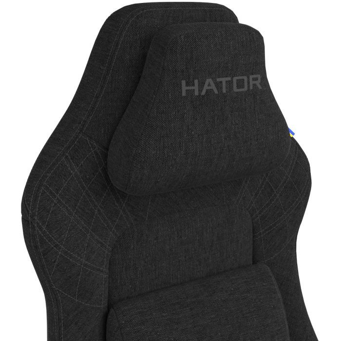 Кресло игровое Hator Darkside 3L Pro Fabric Black (HTC3210L) изображение 8