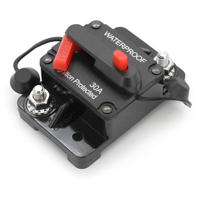 Автоматичний вимикач Voltronic Waterproof 30A (12-48-30-GG-CB5) зображення 3