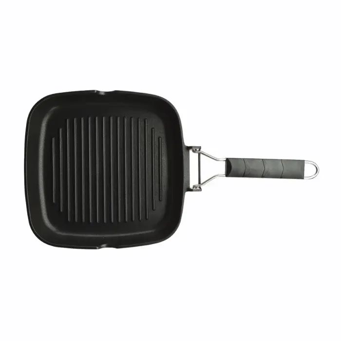 Сковорода Bergner Bbq lovers, гриль 24x24 см (BGEU-1101) зображення 3