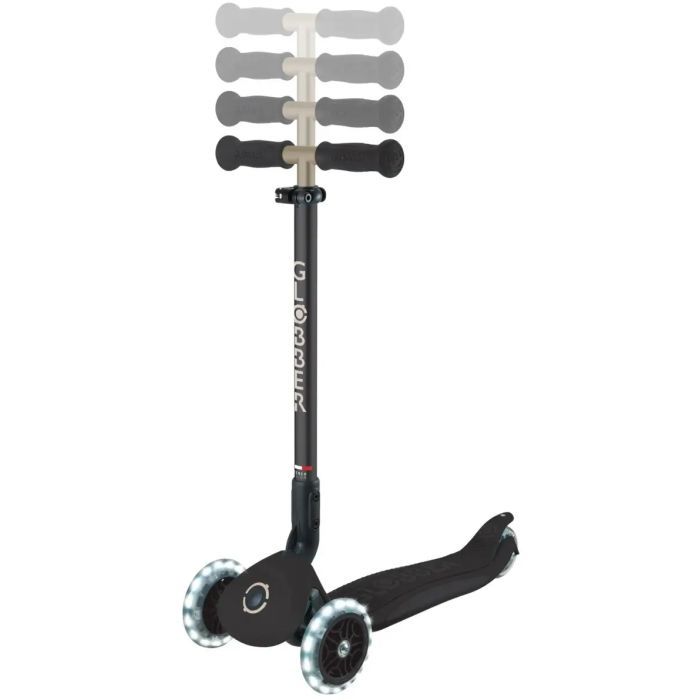 Самокат Globber Go Up Deluxe Lights 5 в 1 колеса з підсвіткою Чорний (646-720-2) зображення 5
