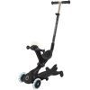 Самокат Globber Go Up Deluxe Lights 5 в 1 колеса з підсвіткою Чорний (646-720-2)