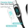 Дата кабель USB-C to USB-C 1.0m 100W Digital Display black Essager (ES-XCTT1-YD01) зображення 7