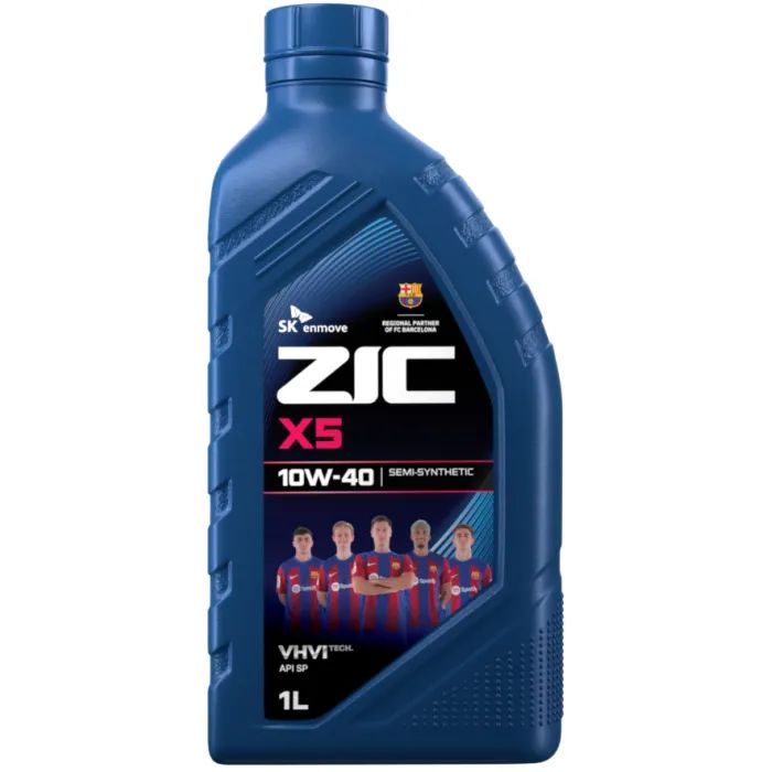 Моторное масло ZIC 10W-40 X5 1л (132622)