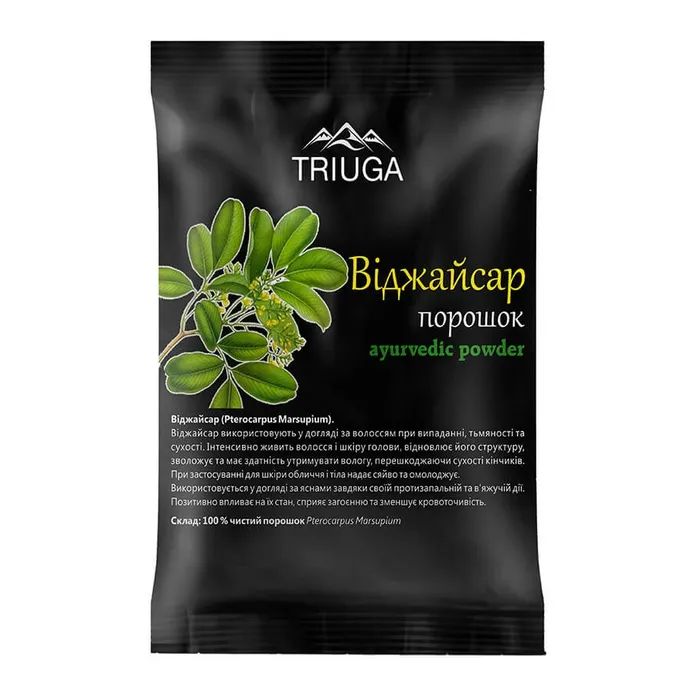 Пудра для тіла Triuga Віджайсар 50 г (8908003544533)