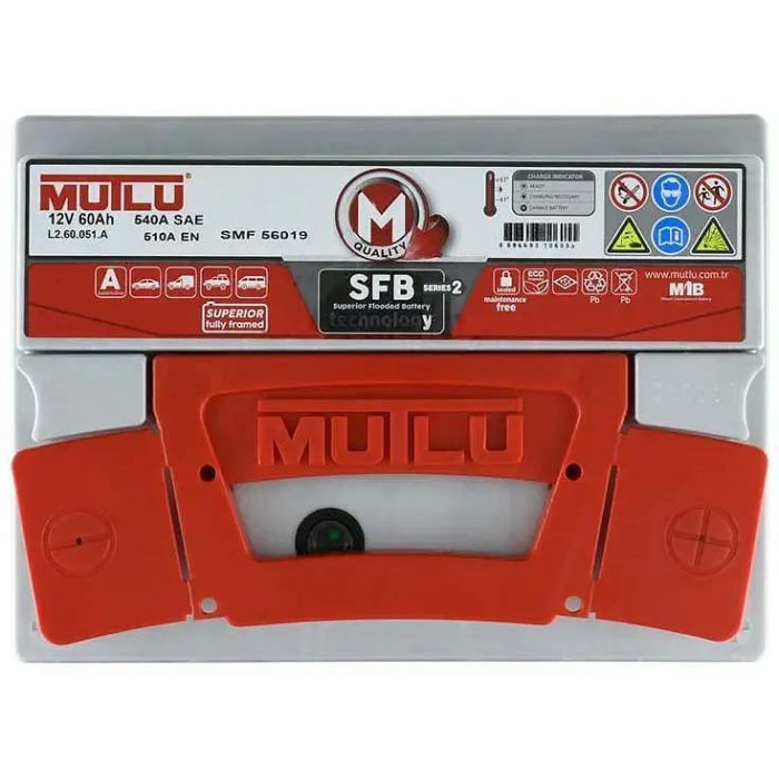 Аккумулятор автомобильный MUTLU 6СТ-60 (0) SFB L2.60.051.A изображение 2