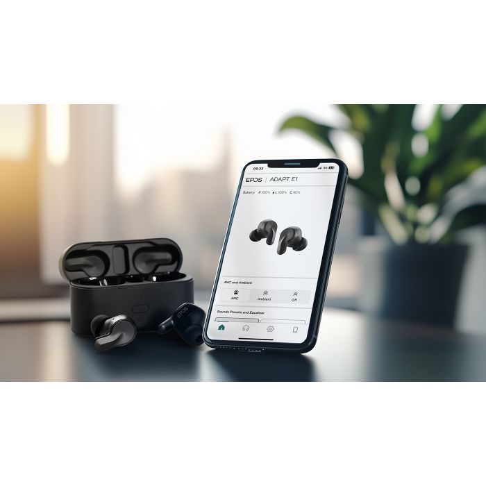 Наушники Epos Adapt E1 Scandinavan Black (1001262) изображение 2 Наушники Epos Adapt E1 Scandinavan Black (1001262) изображение 2
