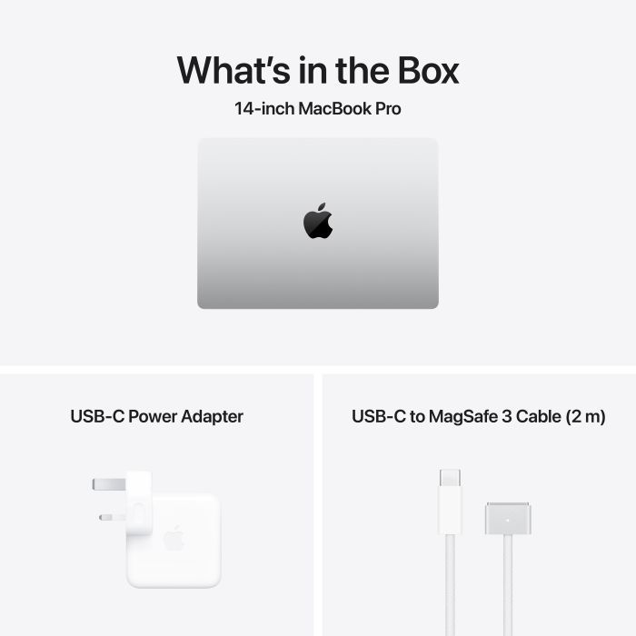Ноутбук Apple MacBook Pro 14 A3434 M5 Silver (MDE64UA/A) изображение 4 Ноутбук Apple MacBook Pro 14 A3434 M5 Silver (MDE64UA/A) изображение 4