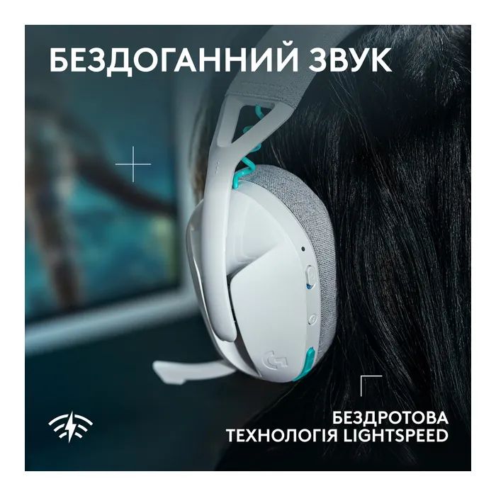 Наушники Logitech G321 Lightspeed Black (981-001563) изображение 3 Наушники Logitech G321 Lightspeed Black (981-001563) изображение 3