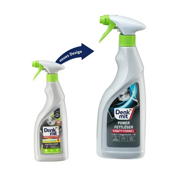 Спрей для чищення кухні DenkMit Fettreiniger Power Для видалення жиру 750 мл (4066447789973) зображення 3